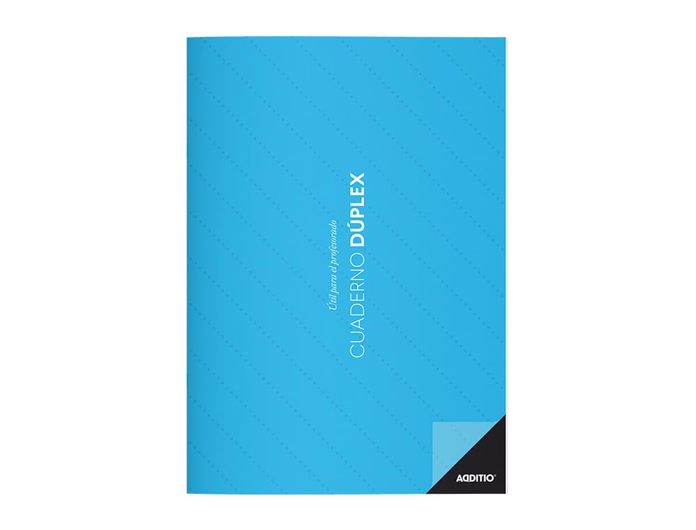 Additio 421673 - Teacher Notebook Duplex, Spanish