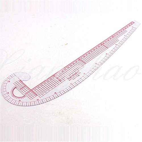Potelin DIY Cloud Shape Ruler for Clothing Measurement Multifunctional Plastic Cutting Ruler Sowing Surveying Curve Sewing Work Tool 2 Pieces - Thumbnail 2