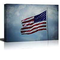 Canvas Wall Art Memorial Day Canvas Prints Home Artwork Decoration for Living Room,Bedroom - 12x18 inches