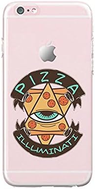 Amazon Com Shinshop Compatible For Iphone 5c Durable Slim Case Pizza Illuminati Cute Quote Pizza Quote Quotes Funny Sassy amazon com