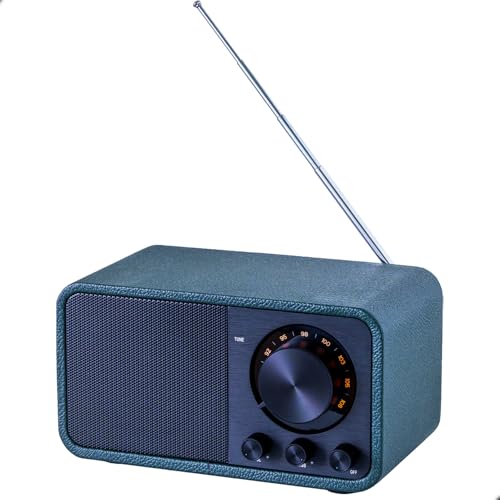 BentMax Vintage FM Radio Bluetooth Speaker