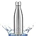 Vacuum Insulated Double Wall Stainless Steel Leak-proof Cola Shape Portable Travel Sports Water Bottle (Natural)