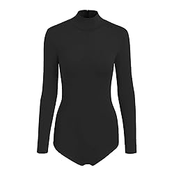SUPRNOWA Women's Long Sleeve Turtleneck Top