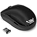 SHHHMOUSE – Wireless Silent Optical Mouse with USB Receiver and Batteries – Cordless, Portable, Quiet Click Mouse for PC, Laptop, Chromebook, Computer