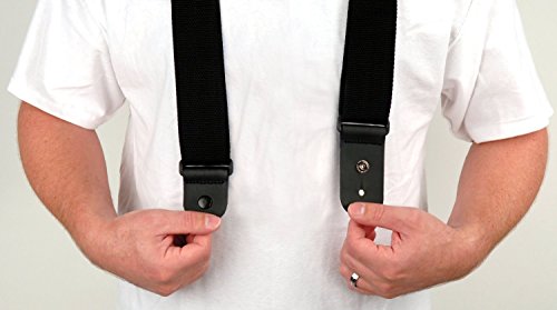 Planet Waves Dare Guitar Strap, Black