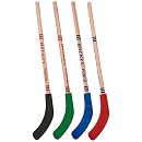 HB Pencils With Erasers 6-Pack Hockey Stick Pencils With Erasers - 9 Inch HB Sports Themed Writing Tools Hockey Stick Erasers