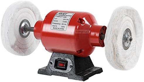 tonymall 6" 8" Bench Grinder Buffer Polisher Heavy Duty (8")