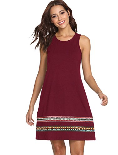 romwe burgundy dress