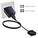 Fitbit Blaze Cable, Replacement Fitbit Blaze USB Charger Cable + 500mA AC Wall Charger Adapter for Fitbit Blaze Band Wireless Activity Bracelet by Bereezy