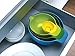 Joseph Joseph Nest Mix Compact Nesting Mixing Bowl Set Egg Separator Cracker Pouring Spout Food Prep Plastic Dishwasher Safe Non-Slip Base, 4-Piece, Multicolored