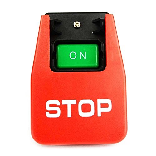 USA Premium Store Emergency Shutoff Stop 110/220 Volt Paddle On/Off Switch. Table Saw Band Safety