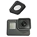 Protective Camera Lens Cover Glass Replacement Part for GoPro Hero 5/6 Black, wi