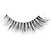 Arimika Clear Band Long Wispy Dramatic Look 3D Mink False Eyelashes- Lightweight, Fluffy Invisible Line Strip Lashes D844
