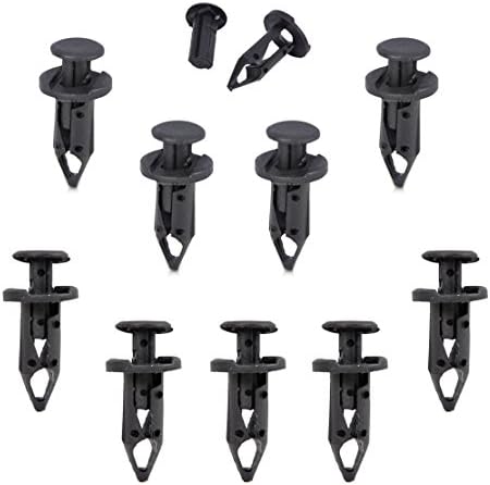 beler Nylon Fender Clips, Body Retainer Rivets (20pcs)