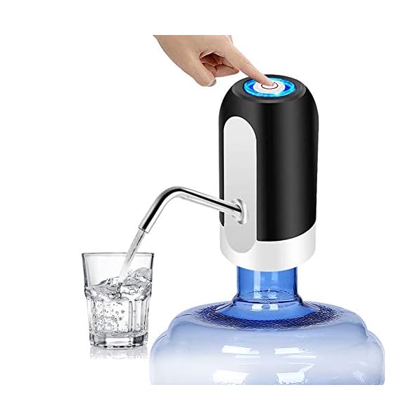 5 Gallon Water Bottle Pump dispenser Automatic Drinking Water Pump Portable Electric Water Dispenser Water Bottle Switch for Universal 5 Gallon Bottle