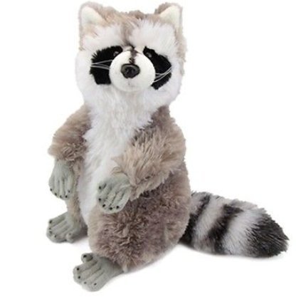 New Arrival 12" Critter Raccoon Plush Stuffed Animal by All Seven