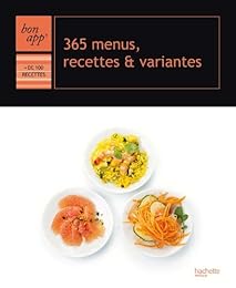 365 menus, recettes et variantes