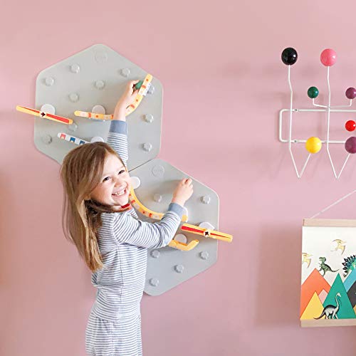 ORIBEL VertiPlay STEM Marble Run | Learning Toy | Stick & Play Wall Toy