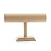 New Wayzon Linen Bracelet Organizer T-Bar Jewelry Display Bangle Tower Watch Holder Orgnaizer