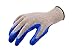 G & F Products 12 Pairs X-Large Rubber Latex Double Coated Work Gloves for Construction, gardening gloves, heavy duty Cotton Blend,3100XL,Blue
