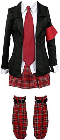Anime AMU Hinamori Cosplay Red School Uniform Costume Halloween