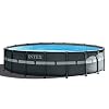 Intex 26329EH Intex-18′ X 52″ Ultra XTR Frame Set Pool, 18ft X 52in, dark grey
