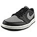 Jordan 1 Retro Low OG Men Round Toe Synthetic Black Basketball Shoe