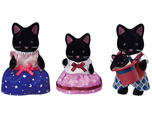 Sylvanian Families MIDNIGHT CAT FAMILY Black FS-37 2020 Japan