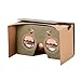 AUPALLA Google Cardboard v2 Christmas Version 3D Virtual Reality Glasses Best Christmas Gift Support Pokémon GO in Future