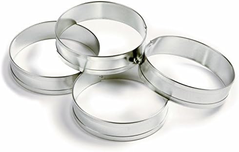 Set 4 Pc English Muffin Egg Pancake Ring
