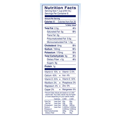 Almond Breeze Hint of Honey, Vanilla, Almondmilk , 64, fl oz