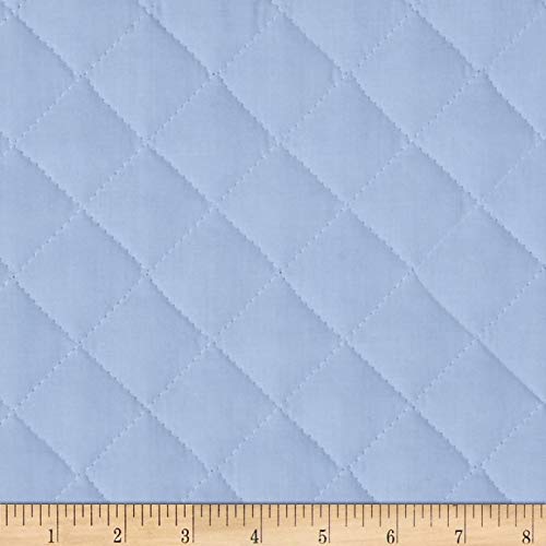 Double Sided Quilted Broadcloth RockABye Blue Fabric By The Yard by