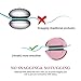Hair Straightener and Curling Iron 2 in 1 for Hair Styling, Tourmaline Ceramic Flat Iron for All Hair Types Real-Time Temperature Display 2020 Latest Professional Version (PINK)thumb 3