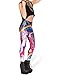 Dawdyfu Women Supernova Unicorn Rainbow Printed Tight Leggings , One size