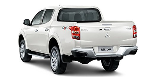 Chrome Headlight Head Light Cover Lamps Trim for NEW Mitsubishi L200 Animal Triton 2015 2016 Lhs+rhs