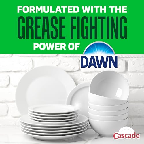 Cascade Platinum Dishwasher Liquid Gel, Dish Soap for Dishwasher With the Grease photo 12