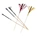 CiboWares 5.9 Inch Foil Fireworks Party Picks, Assorted Colors, Package of 200