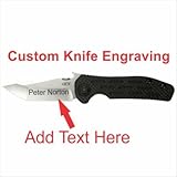 ZERO TOLERANCE 0620CF EMERSON SATIN/ STONEWASH TANTO BLADE, CARBON FIBER & TITANIUM HANDLE FOLDING KNIFE CUSTOM ENGRAVING