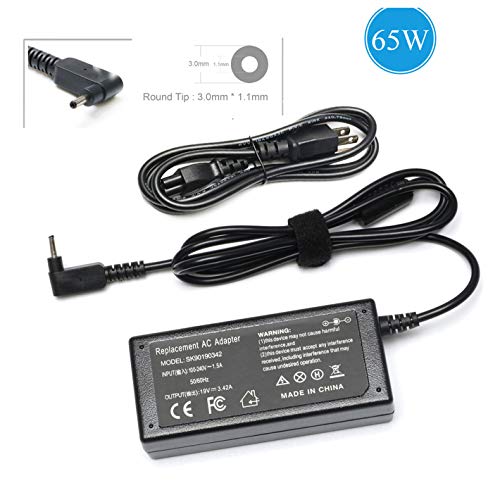 N15Q8 Laptop AC Adapter Charger Replacement for Acer Chromebook CB3 CB5 11 13 14 15 R11 R13 A13-045N2A N15Q9 C731 C738T CB3-532 CB3-431 CB3-131 PA-1450-26 Power Supply Cord- 45W - Thumbnail 7