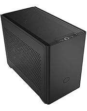 Cooler Master NR200 SFF Small Form Factor Mini-ITX Case with Vented Panel, Triple-Slot GPU, Tool-Free and 360 Degree Accessibility, Without PCI Riser