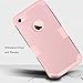 iPhone 8 Case, iPhone 7 Case, BENTOBEN Heavy Duty Slim Shockproof Drop Protection 3 in 1 Hybrid Hard PC Covers Soft Rubber Bumper Protective Case for iPhone 8 / 7 Cute Rose Gold
