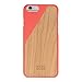 Native Union Clic Wooden Case for iPhone 6/6S - Handcrafted Real Wood Protective Slim Case Cover (Coral)