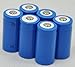 keep it 6 X 2000mah 3.7v Cr123a 123a 16340 Rechargeable Battery