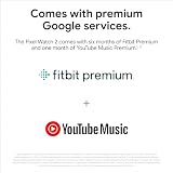 Google Pixel Watch 2 LTE Polished Silver w/ Fitbit Heart Rate Stress Safety view 12