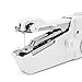 Portable Sewing Machine, Amado Mini Handheld Sewing Repair Kit for Fabric and Kid's Cloth, Lightweight Craft Single Thread Sewing Machine, Battery Operated Mini Sewing Kit for Home and Travel Use