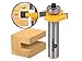 YONICO Router Bits Set Miter Frame Molding 3 Bit 1/2-Inch Shank 12230