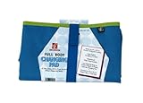JL Childress Full Body Portable Changing Pad, Blue/Green