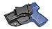 Concealment Express IWB KYDEX Holster: fits Kahr PM9 CM9 - Custom Molded Fit - Made in USA - Inside Waistband Concealed Carry Holster - Adjustable Cant & Retention