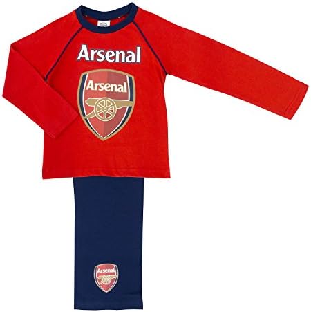 Arsenal FC Boys Pyjama Set Sizes 4 to 12 Years - 4-5 Years / 104-110 cms