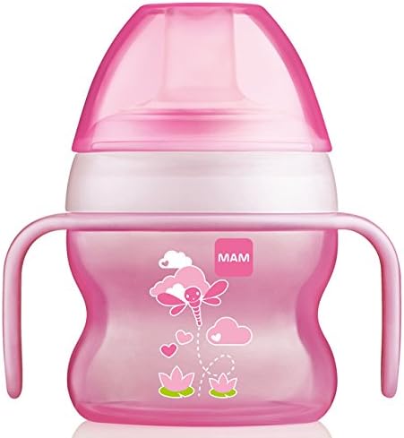 MAM Starter Cup 150ml (4+ Months) Avaliable in Pink, blue or green (Pink)